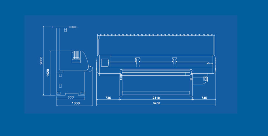 Details of LXA Sweater Knitting Machine