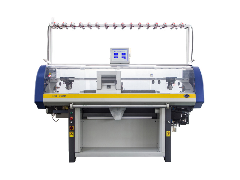 ksc092d093d 14g weft lined vamp knitting machine 5