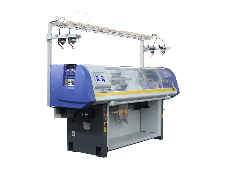sce131a economical computerized flat knitting machine