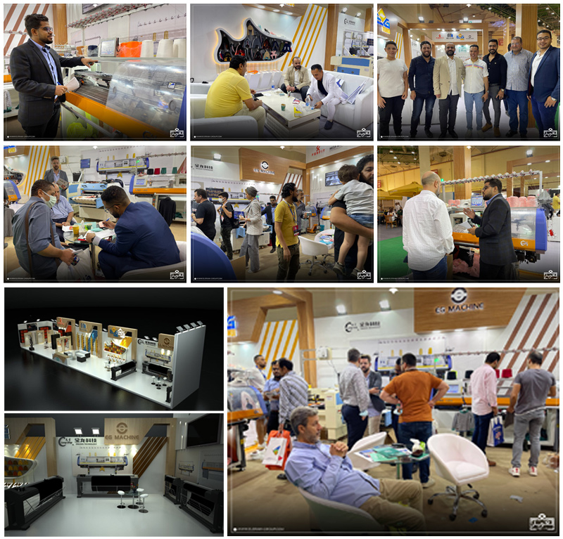 Longxing Flat Knitting Machine Exhibition In Egypt